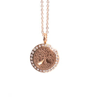 Tree of Life | Aromatherapy Oil Diffuser Necklace Locket with Pad