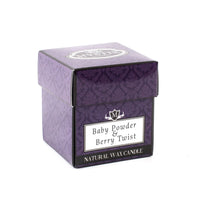Baby Powder & Berry Twist Scented Candle