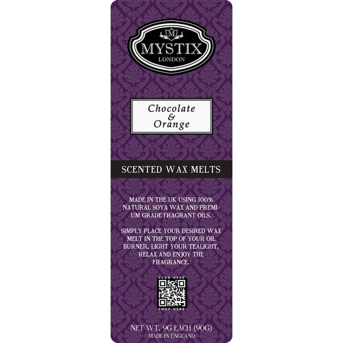 Chocolate & Orange | Wax Melt Clamshell - Mystic Moments UK