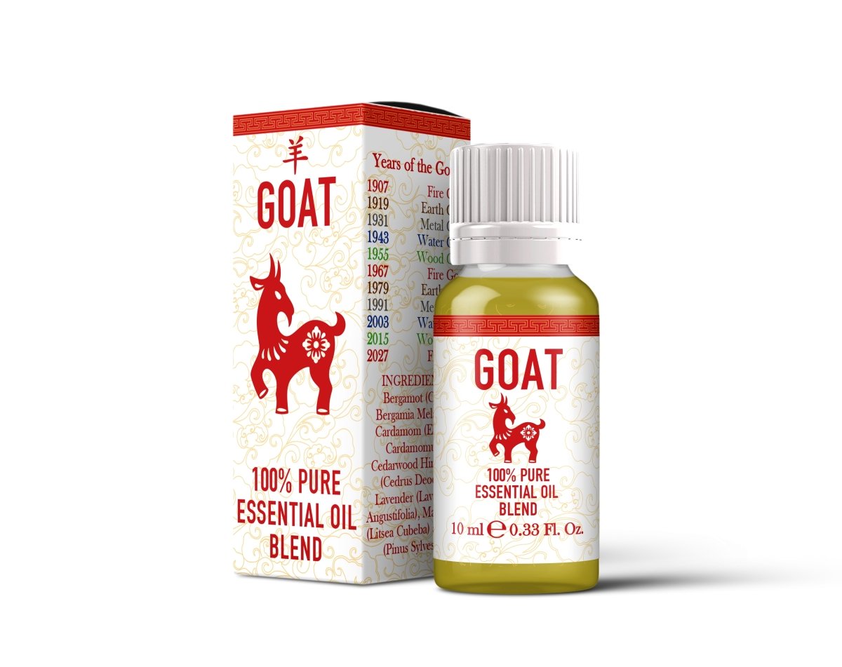 Goat - Chinese Zodiac - Essential Oil Blend - Mystic Moments UK