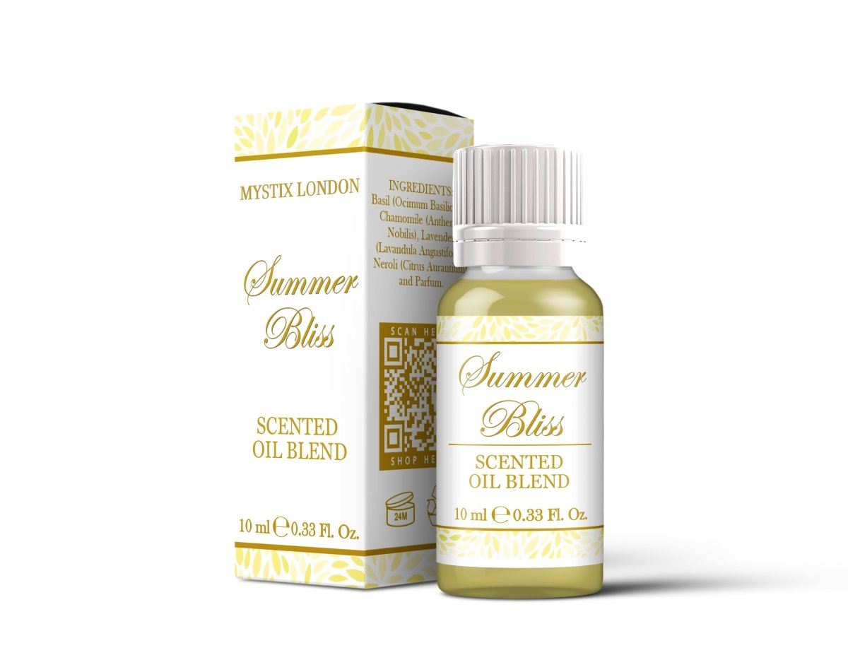 Summer Bliss - Scented Oil Blend - Mystic Moments UK